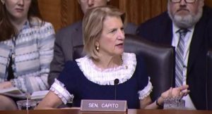 Sen. Capito will vote to acquit Trump